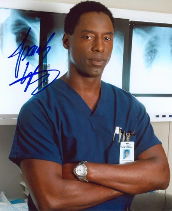 Isaiah Washington autograph