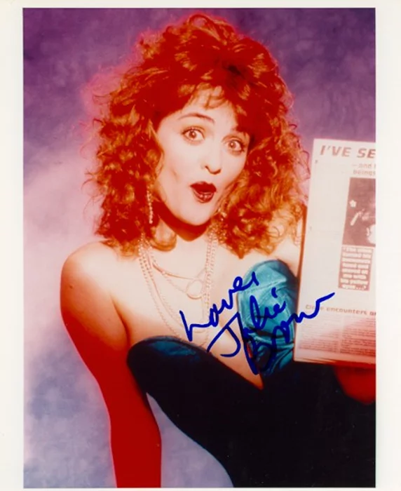 Julie Brown autograph