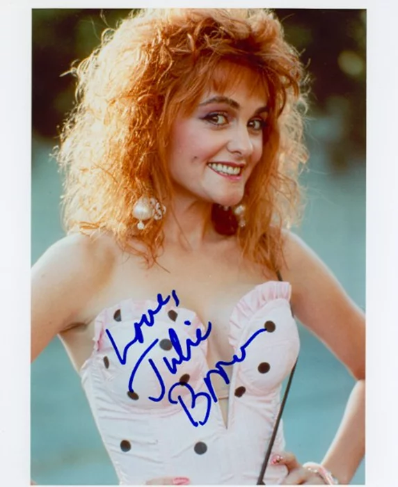 Julie Brown autograph