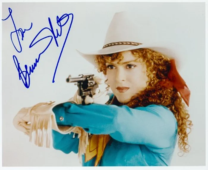 Bernadette Peters autograph