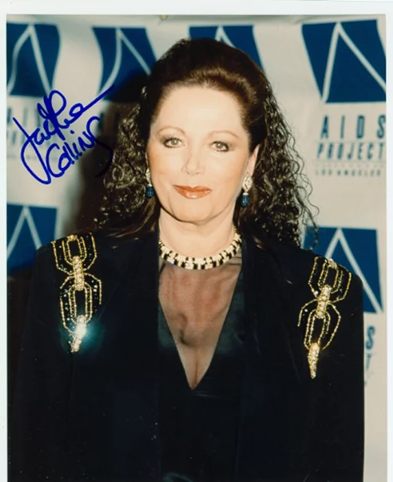 Jackie Collins autograph