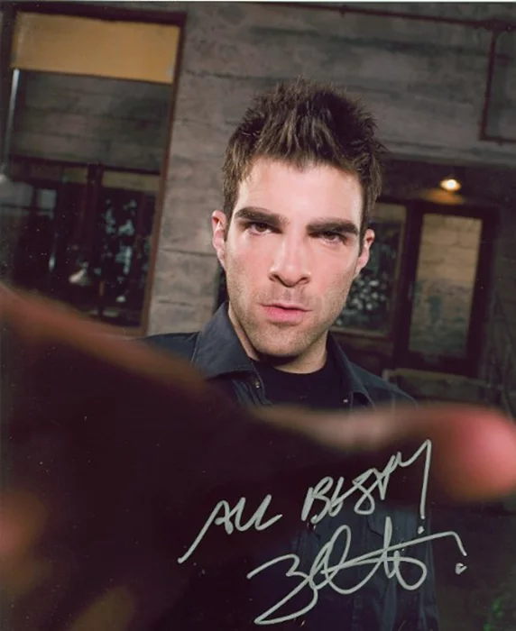 Zachary Quinto autograph
