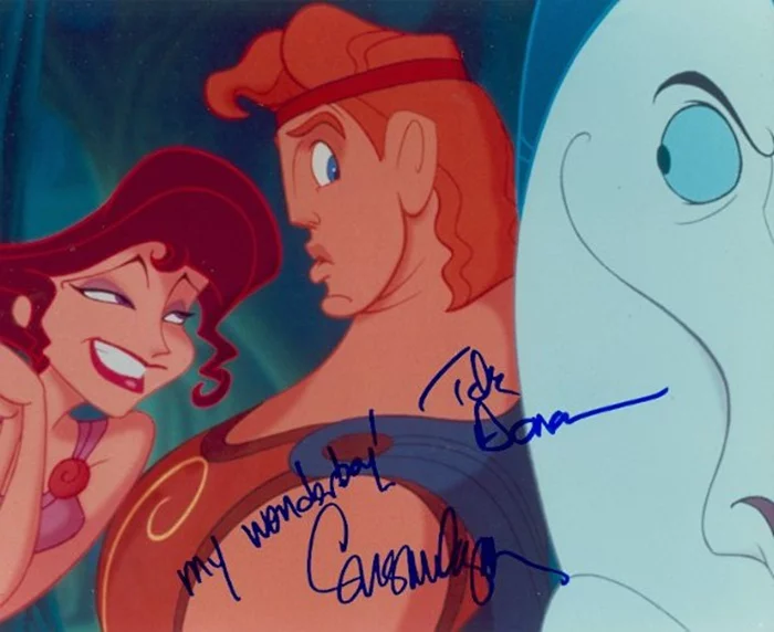 Disney's Hercules autograph