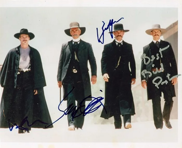Tombstone autograph