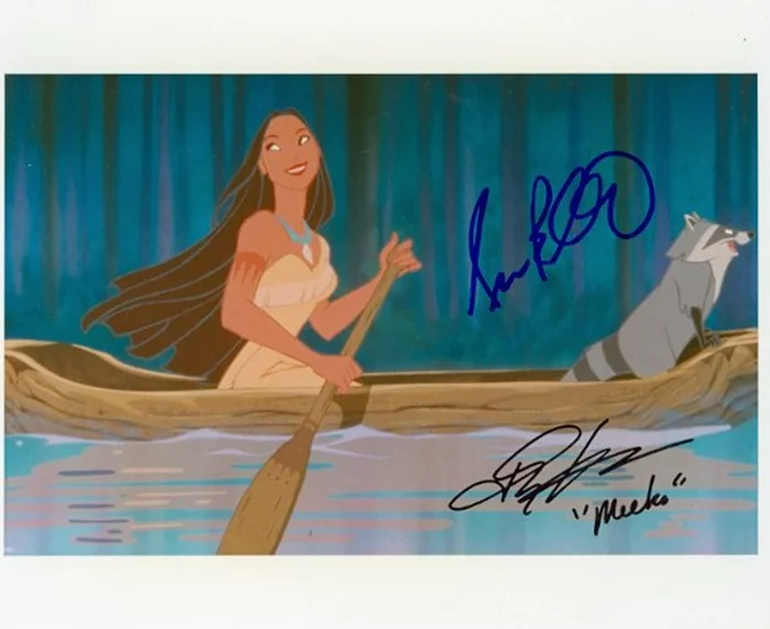 Pocahontas autograph