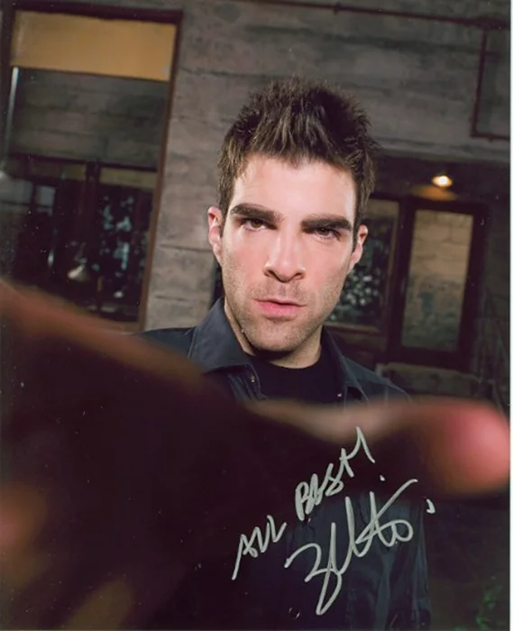 Zachary Quinto autograph