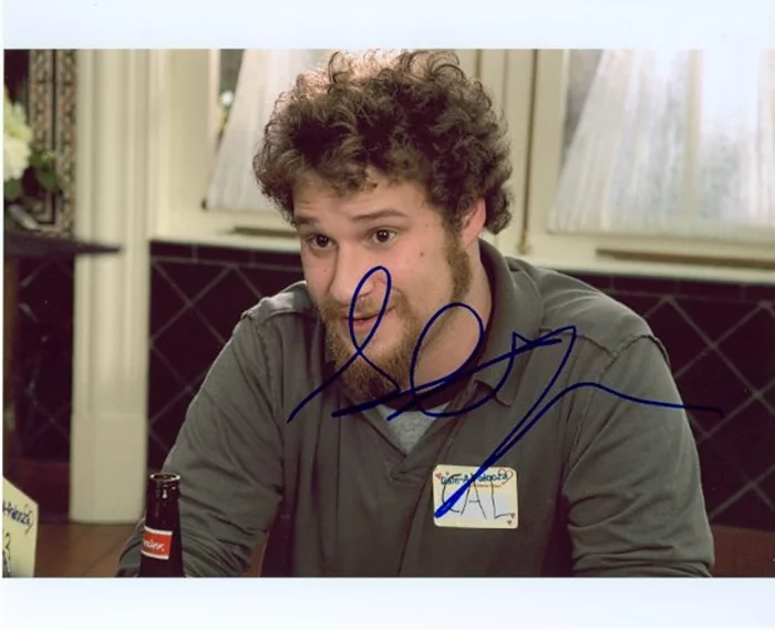 Seth Rogen autograph