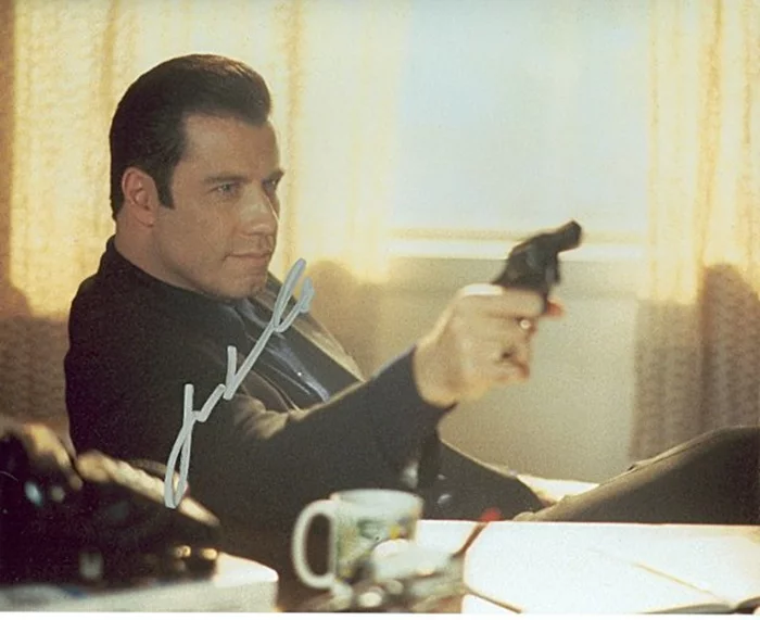 John Travolta autograph