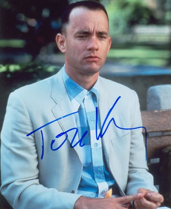 Tom Hanks autograph