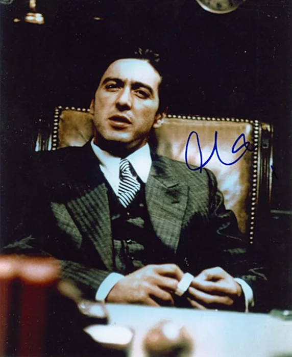 Al Pacino autograph
