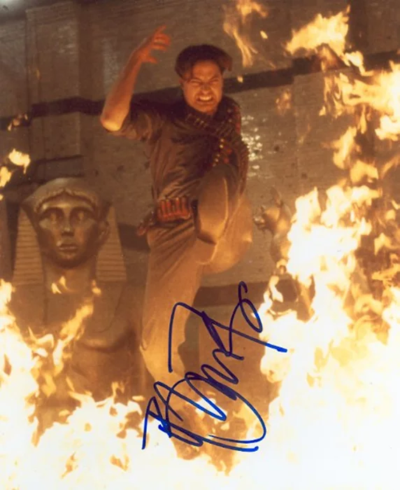 Brendan Fraser autograph