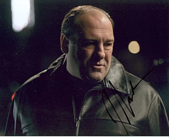 James Gandolfini autograph