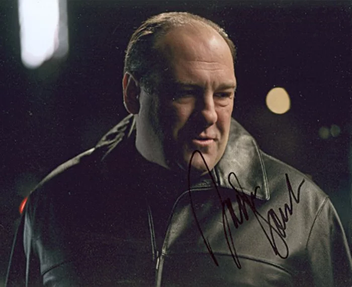 James Gandolfini autograph