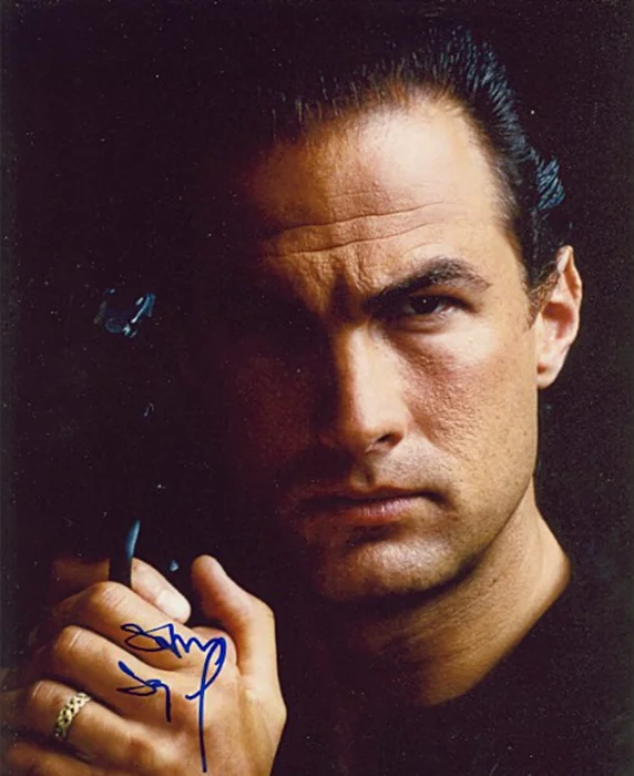 Steven Seagal autograph