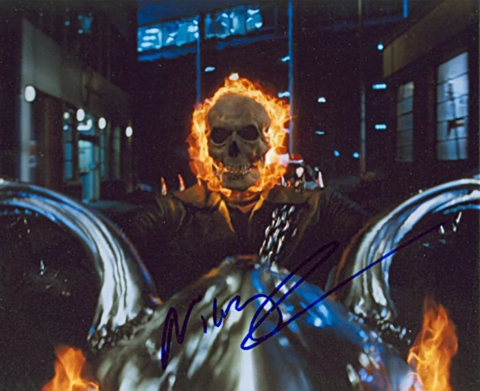 Nicolas Cage autograph