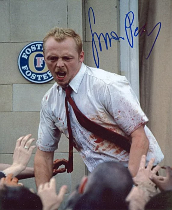Simon Pegg autograph