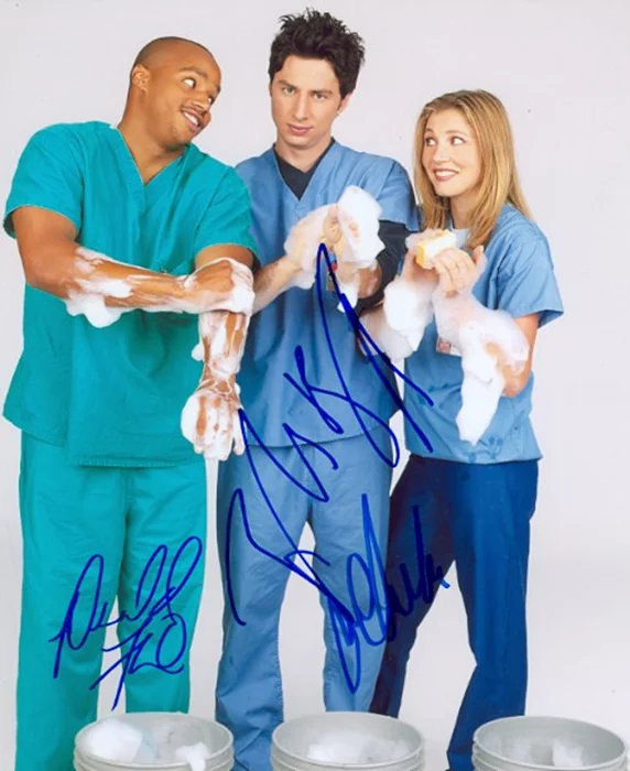 Scrubs autograph