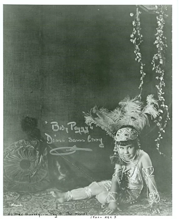 Baby Peggy autograph