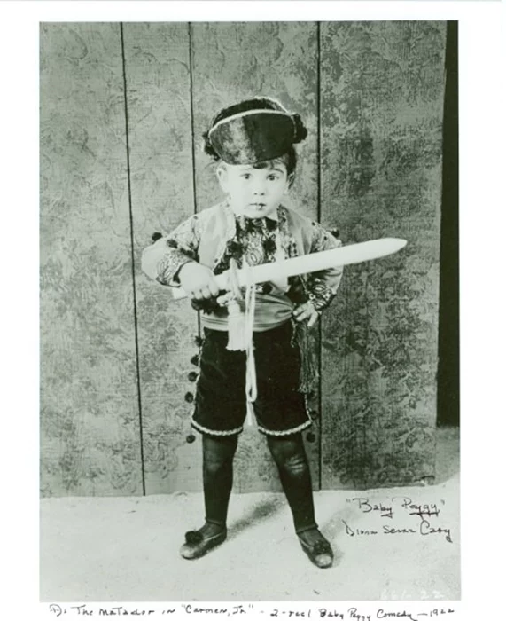 Baby Peggy autograph