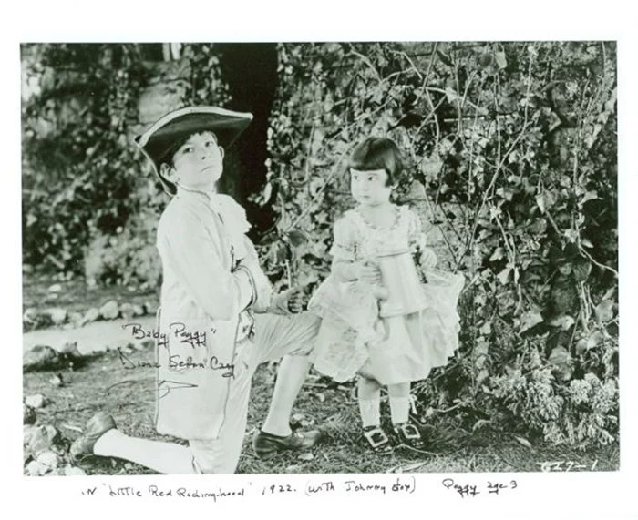 Baby Peggy autograph