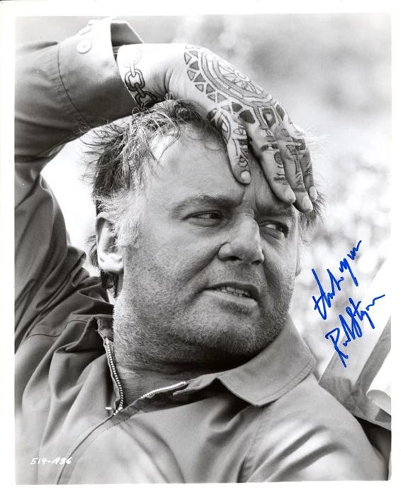 Rod Steiger autograph