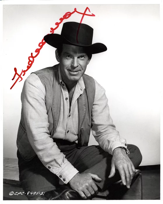 Fred MacMurray autograph