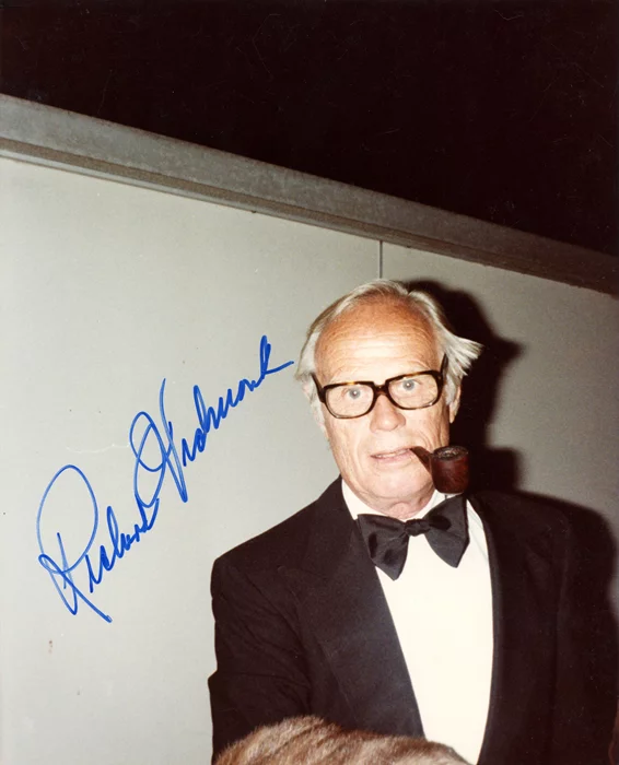 Richard Widmark autograph