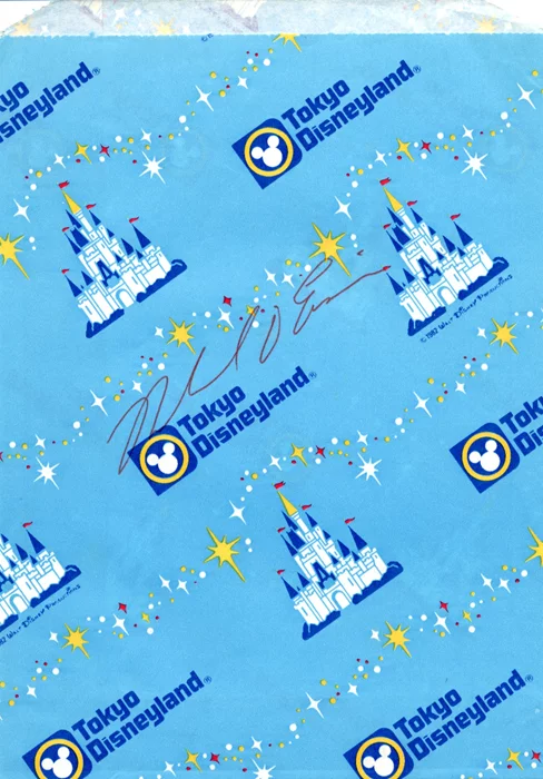 Michael Eisner autograph