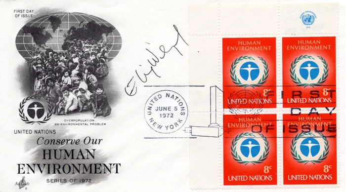 Elie Wiesel autograph