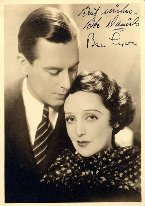 Bebe Daniels & Ben Lyon autograph