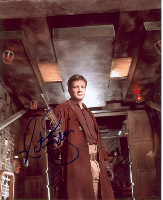 Nathan Fillion autograph