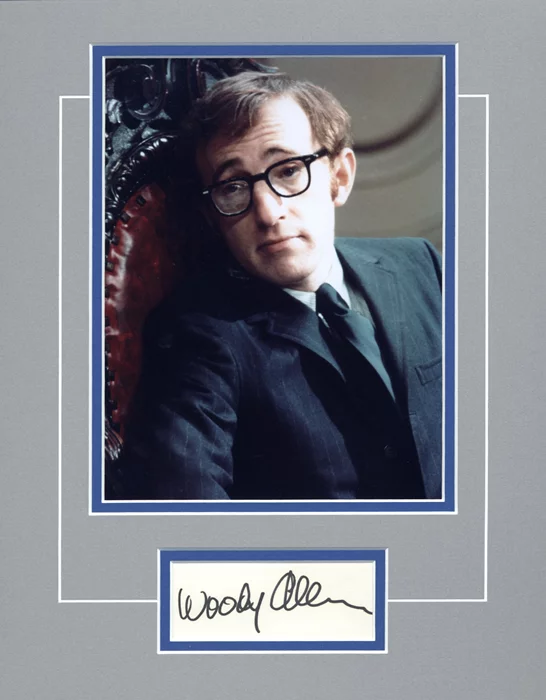 Woody Allen autograph