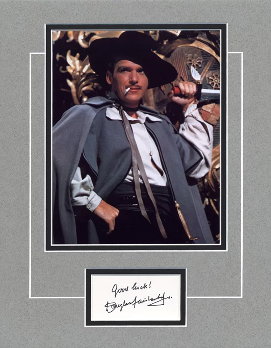 Douglas Fairbanks, Jr. autograph