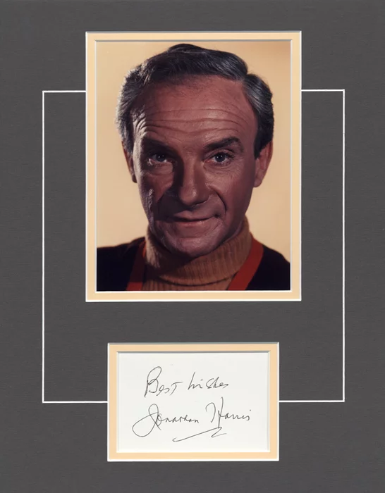 Jonathan Harris autograph