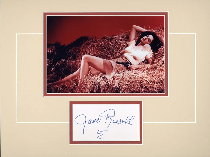 Jane Russell autograph