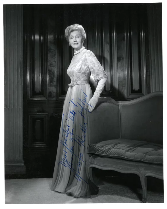 Hedda Hopper autograph