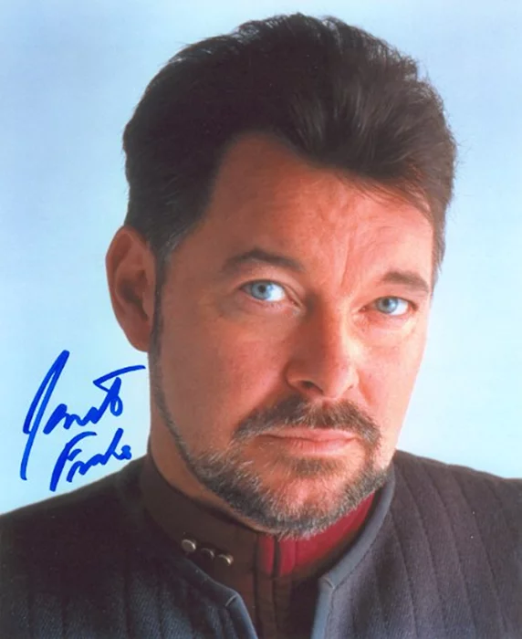 Jonathan Frakes autograph