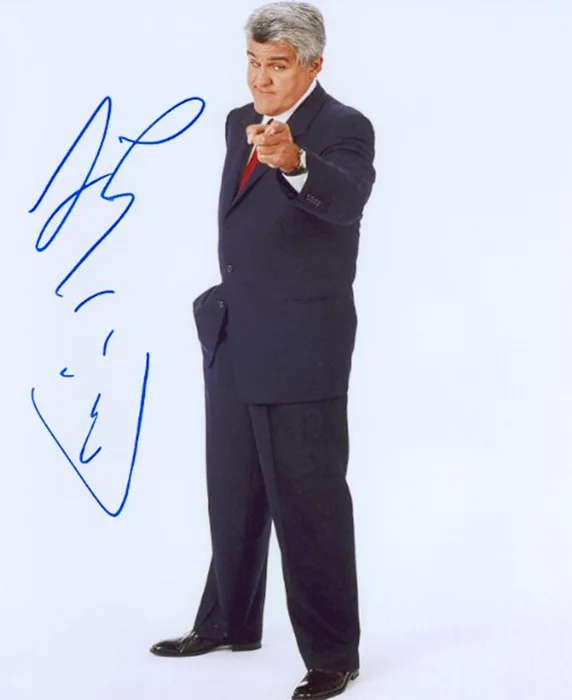 Jay Leno autograph