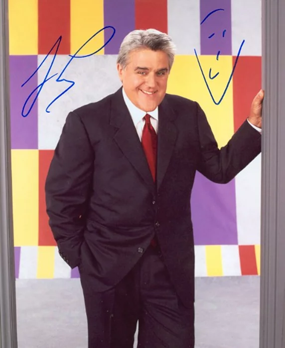 Jay Leno autograph