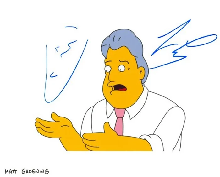 Jay Leno autograph
