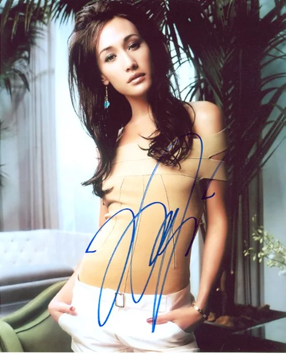 Maggie Q autograph