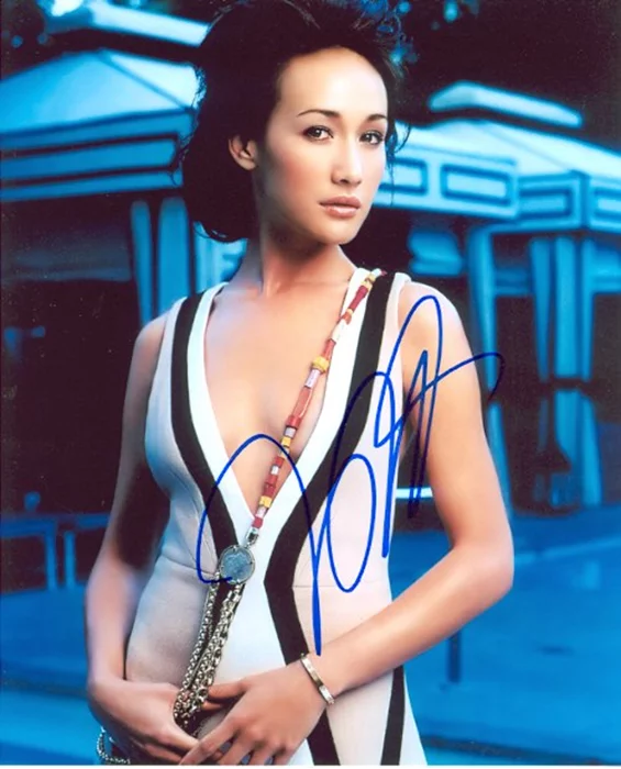 Maggie Q autograph