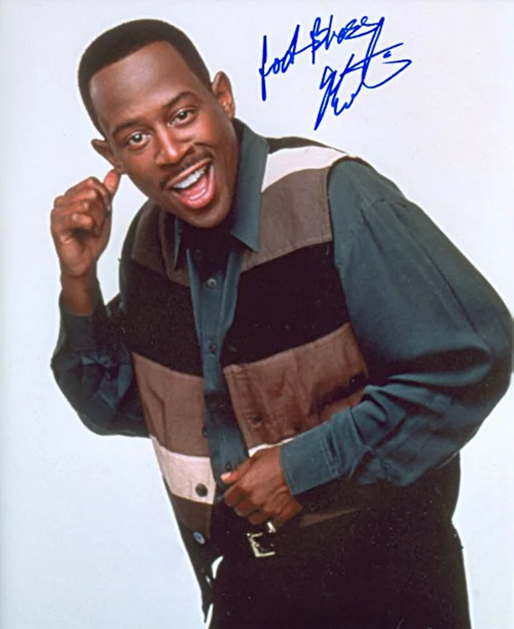 Martin Lawrence autograph