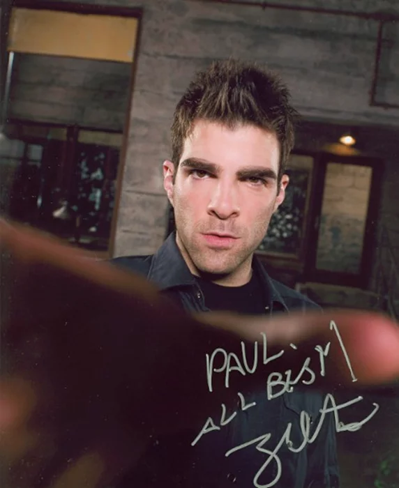 Zachary Quinto autograph