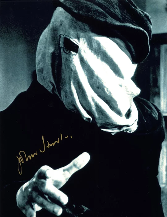 John Hurt autograph