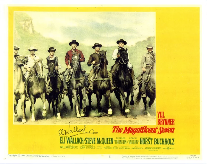 Eli Wallach autograph