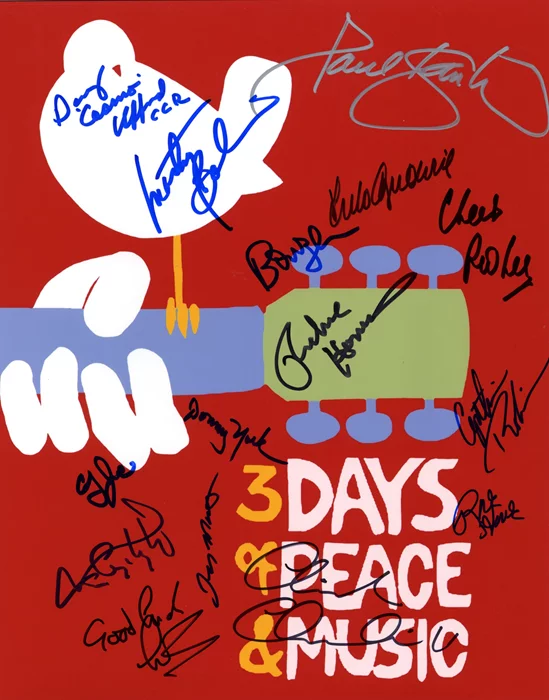 Woodstock autograph