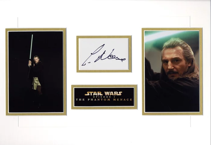 Liam Neeson autograph