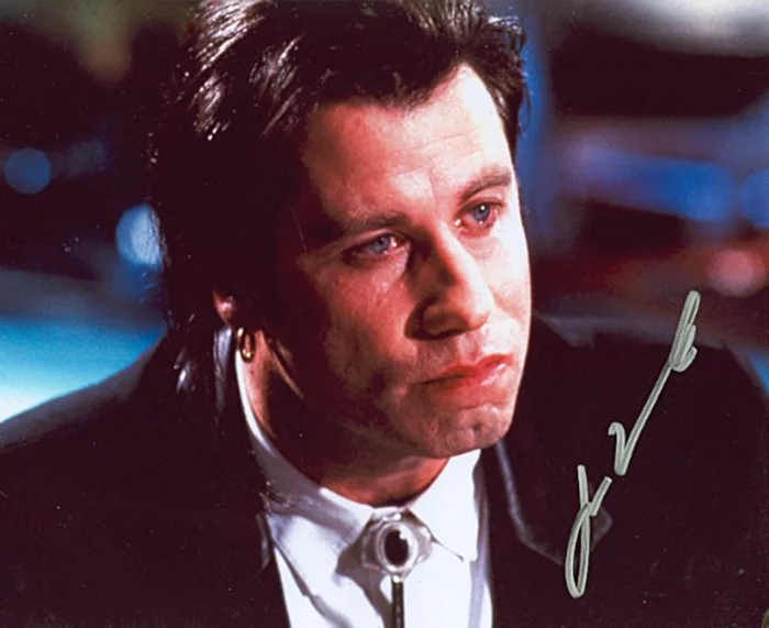 John Travolta autograph