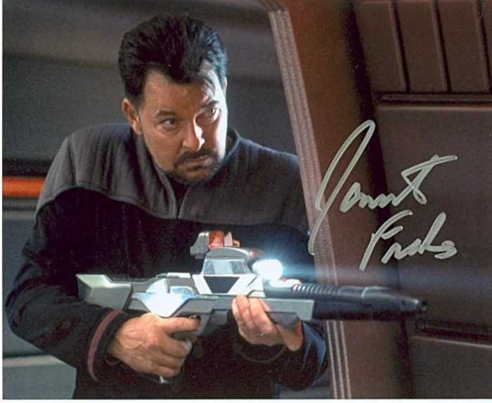 Jonathan Frakes autograph